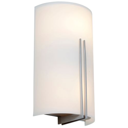 Brushed Steel LED Wall Fixture from the Prong Collection