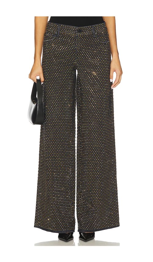 Alice + Olivia Amazing Baggy Jean in Black. - 25 also