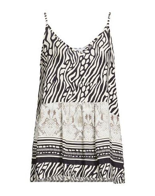 Woman Top Black Size 4 Viscose