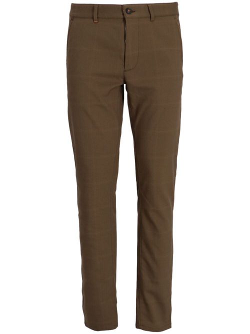 Chocolate brown chinos - Green