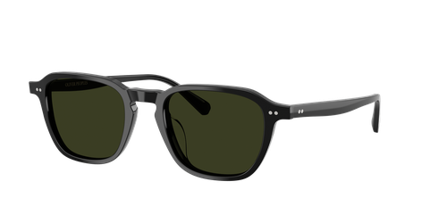OLIVER PEOPLES Unisex Sunglasses OV5598SU Emryn - Frame color: Black, Lens color: G-15 Polar