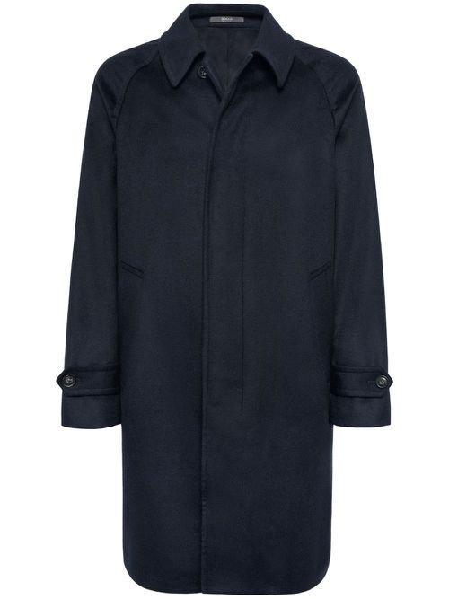 Single-breasted coat - Blue
