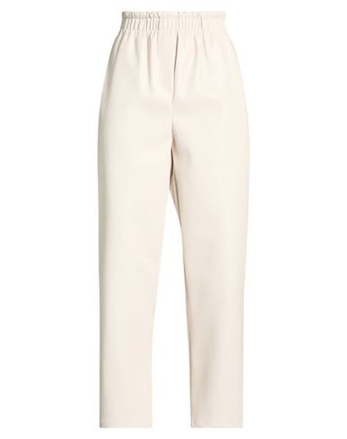 B. yu Woman Pants Beige Size M Polyester, Polyurethane