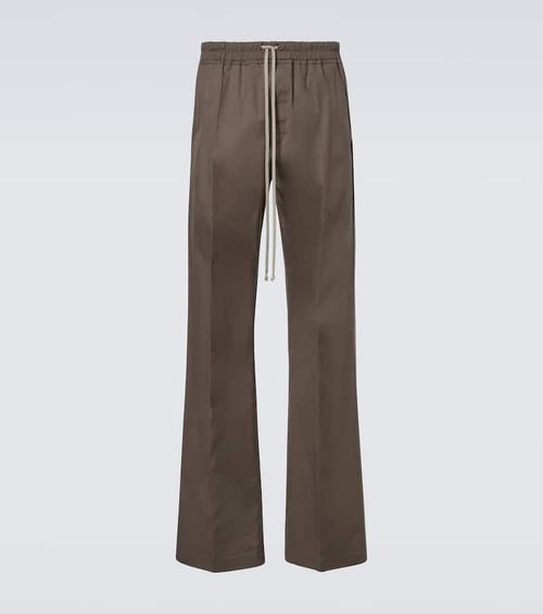 Dietrich cotton-blend straight pants