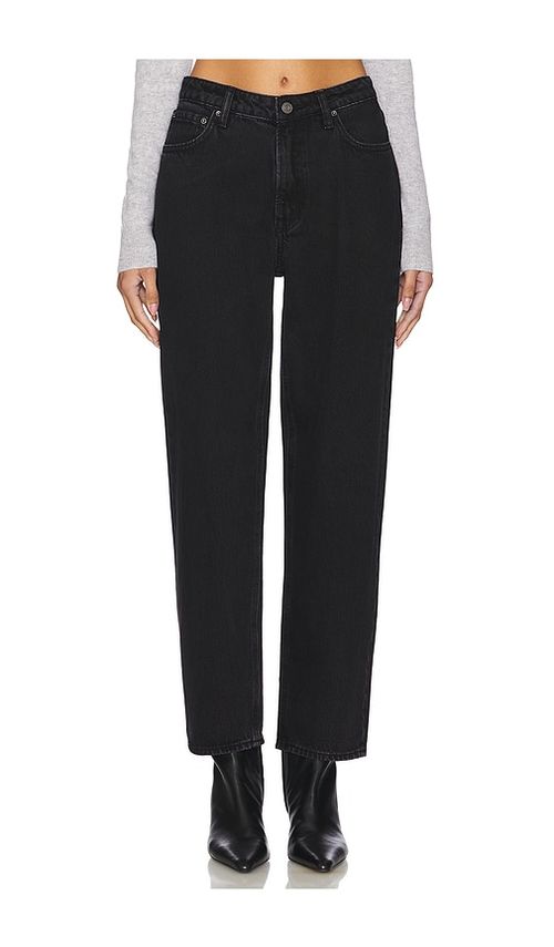 GRLFRND Eva Relaxed 90's Jeans in Niseko - Black. 23 also , 25, 26, 27, 28