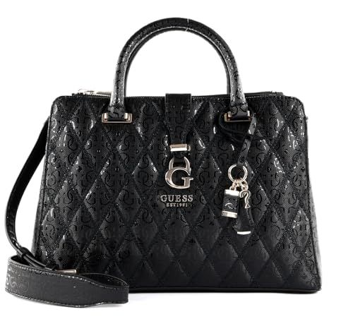 GUESS Adi Society Satchel, Black