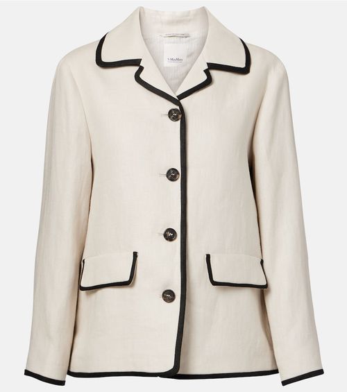Leslie linen jacket