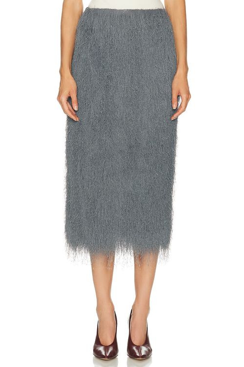 Dries Van Noten Sokna Skirt in Grey