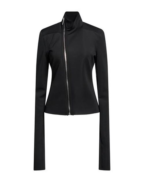 Woman Sweatshirt Black Size 2 Polyester, Elastane