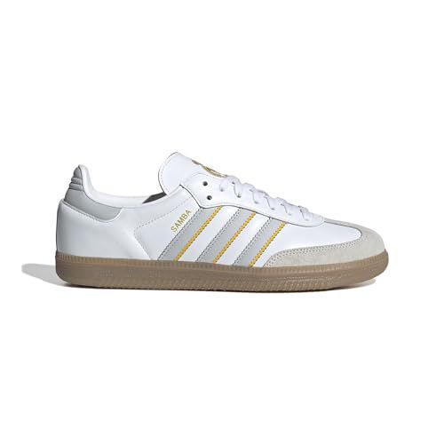 Adidas Samba Licensed Indoor Soccer Shoe - Unisex, Soft Leather Upper, Iconic Teams (Real Madrid, US Footwear