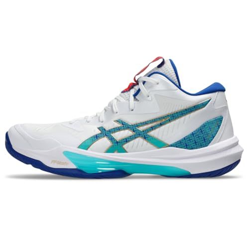 ASICS Men's Sky Elite FlyteFoam Mid Top 3 Volleyball Shoes