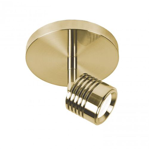 WAC Lighting Vector 1-Light Energy Star LED Monopoint in Brushed Brass - MO-495-BR