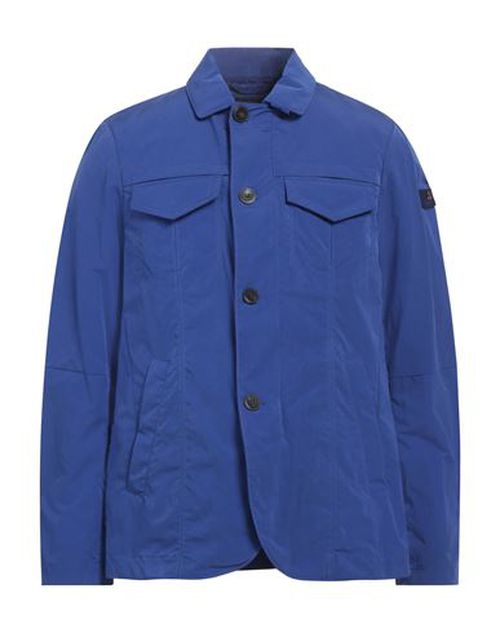 Peuterey Man Jacket Blue Size L Polyamide, Polyester