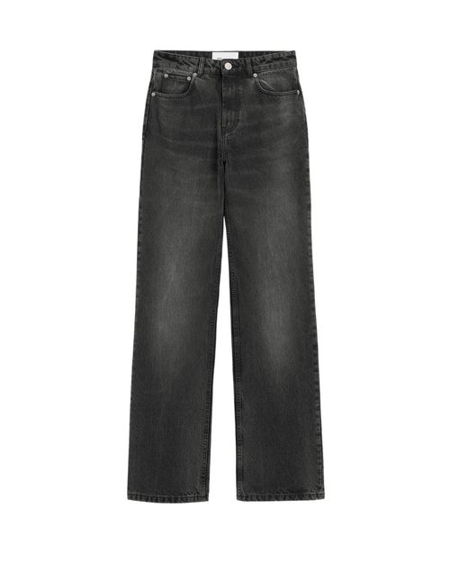 Black Straight Fit Jeans