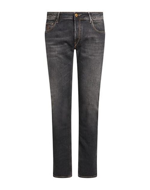 Man Jeans Black Size 31 Cotton, Elastomultiester, Elastane