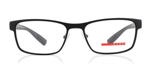Prada Linea Rossa PS50GV Men's Glasses, Black, Size 55