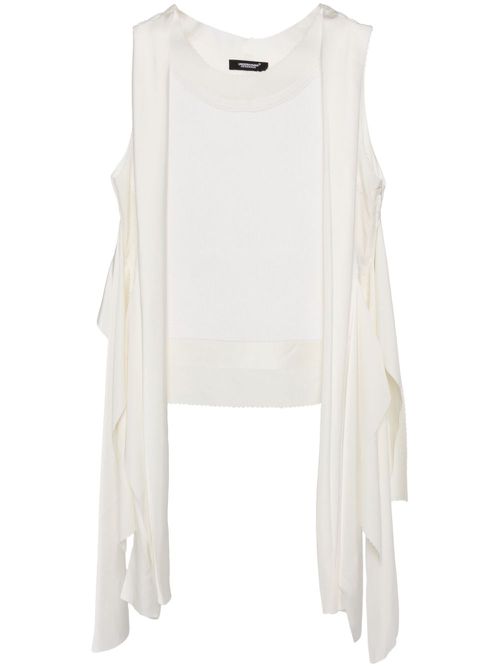 Panelled vest - Neutrals