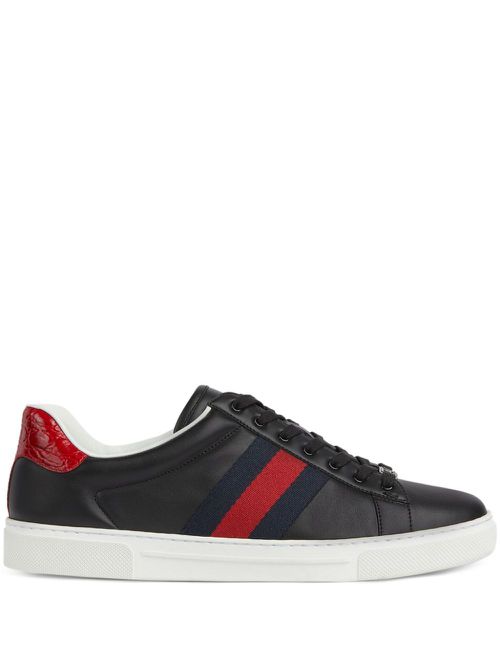 Ace leather sneakers - Black