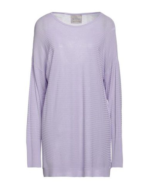 N. o.w. Andrea Rosati Cashmere Woman Sweater Lilac Size L Viscose