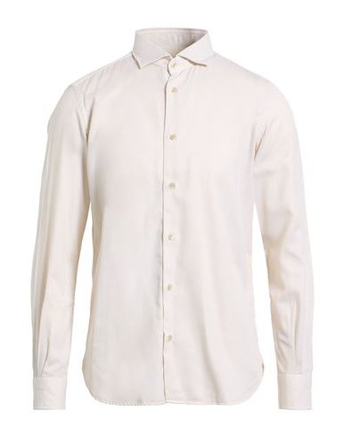 Man Shirt Cream Size 17 Lyocell