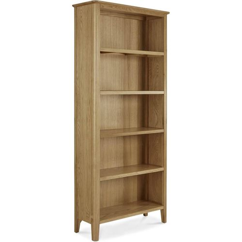 Alba Oak Large Bookcase | Roseland