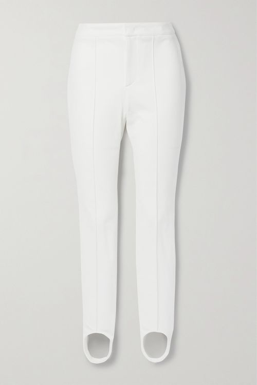 Sportivo Stirrup Ski Pants - White
