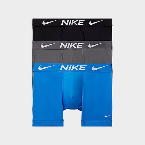 Men's Dri-FIT Essential Micro Boxer Briefs (3-Pack) in Blue