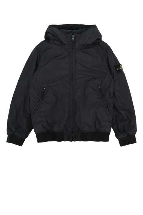 Short Parka Down Jacket — Black