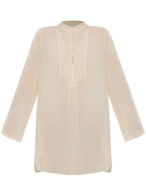 Pleat detailing tunic - Neutrals