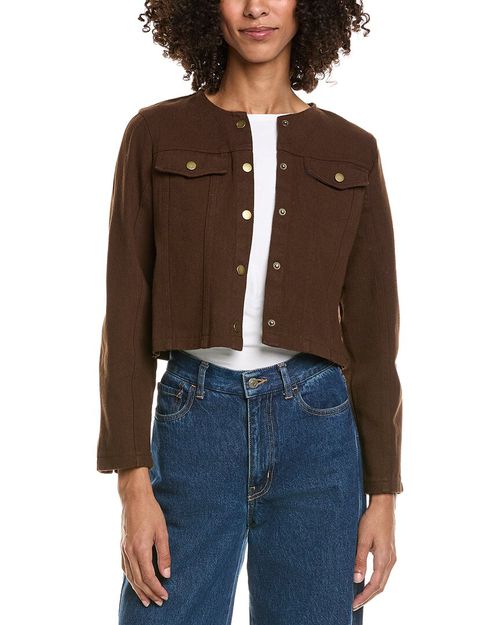 Woven Cardigan