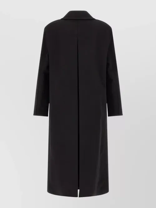 Tom Ford - long melton double breasted officer coat