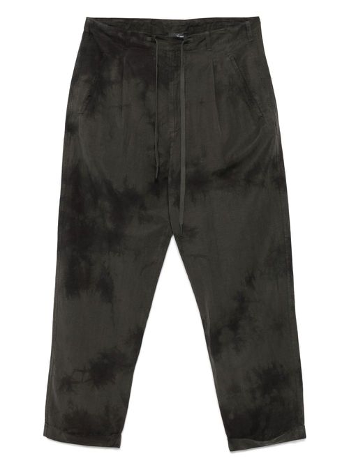 Andrea Ya'aqov drawstring trousers - Green