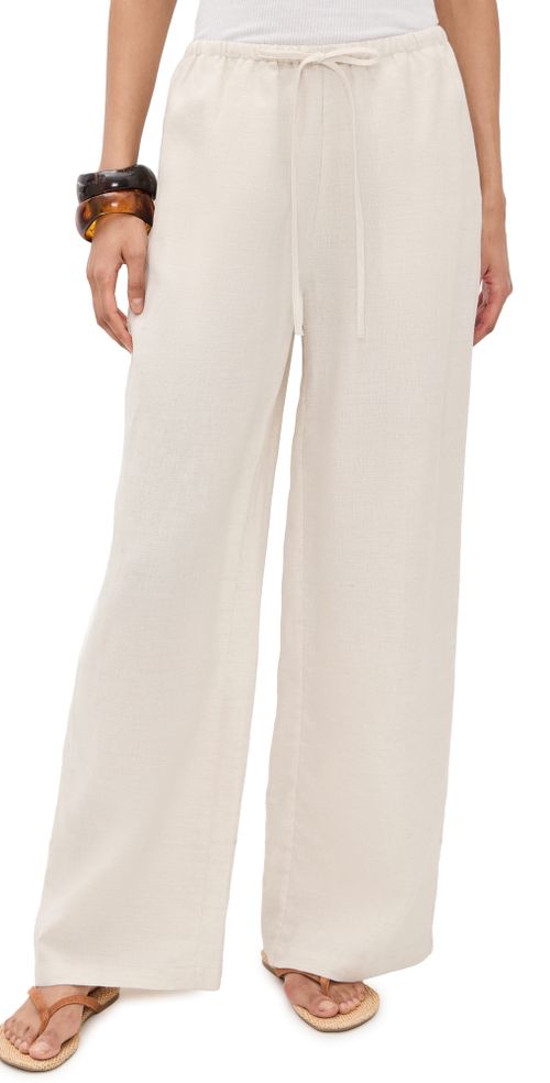 Mateo Linen Pants Natural
