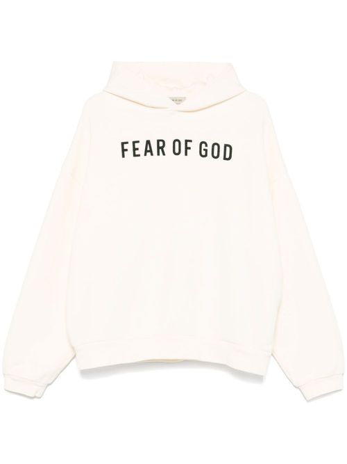 Overlapped hoodie - Neutrals
