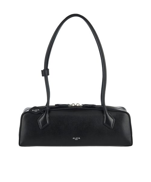 Zippered shoulder bag