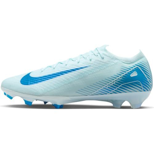 Nike Mercurial Vapor 16 Elite FG Low-Top Soccer Cleats (FQ1457-400, Glacier Blue/Blue Orbit)
