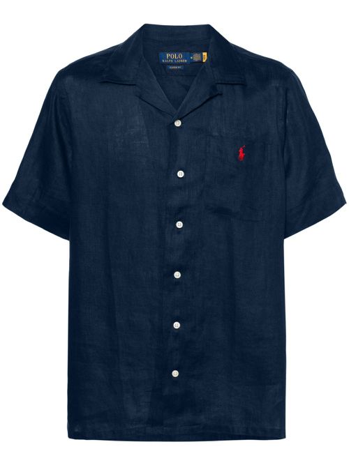 Polo-Pony linen shirts - Blue