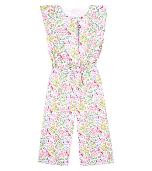 Floral cotton jumpsuit