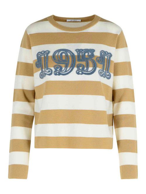 Viterbo Sand Virgin Wool Sweater