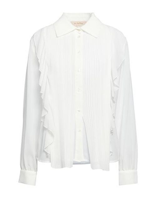 Woman Shirt White Size 6 Polyester
