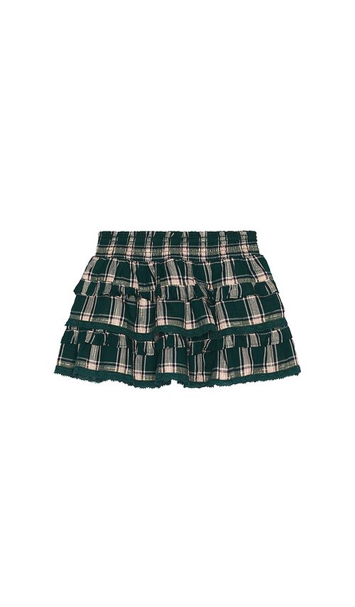 LoveShackFancy Kids Billie Skirt in Green. 2. Also