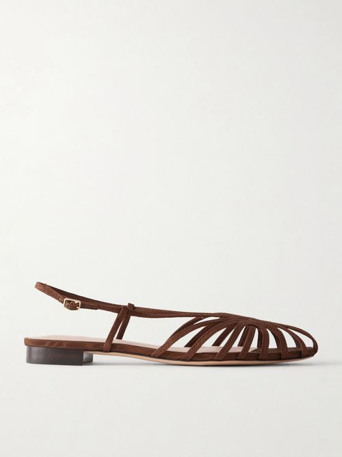 Devon Moiré Slingback Flats