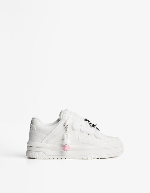 Bershka Miffy Skater Sneakers Women 4 White