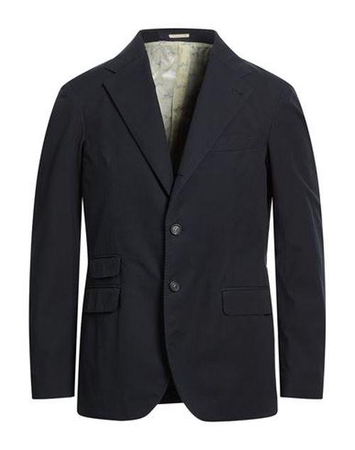 Man Blazer Midnight blue Size 38 Cotton