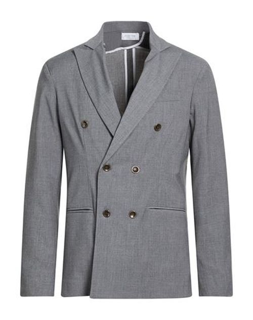 Mood_one Man Blazer Grey Size 38 Polyester, Viscose, Elastane