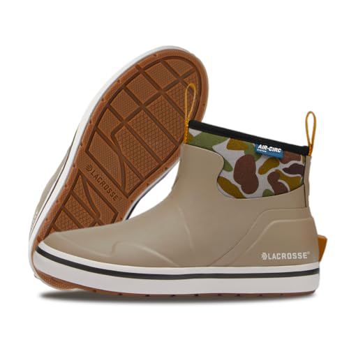 LaCrosse Women’s 6” Alpha Deck Boots with Rubber & Neoprene Construction