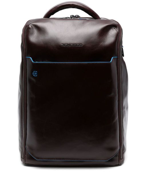 Leather backpack - Brown