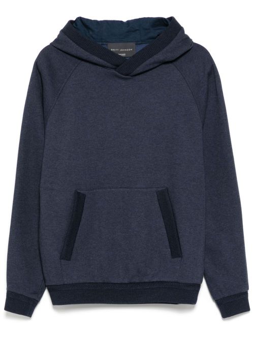 Mélange hoodie - Blue