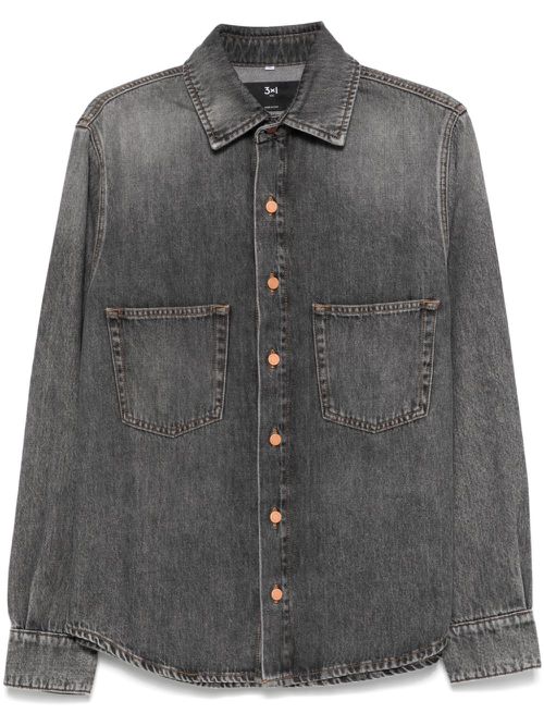 Denim shirt - Grey