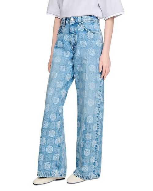 Straight Leg Jeans in Blue Jean